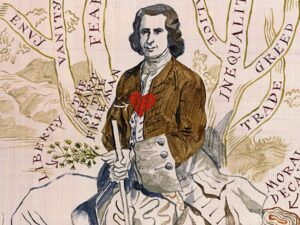Esprit, Maximes Et Principes De Jean-Jacques Rousseau - Édition Originale De 1764 - Philosophie XVIIIe